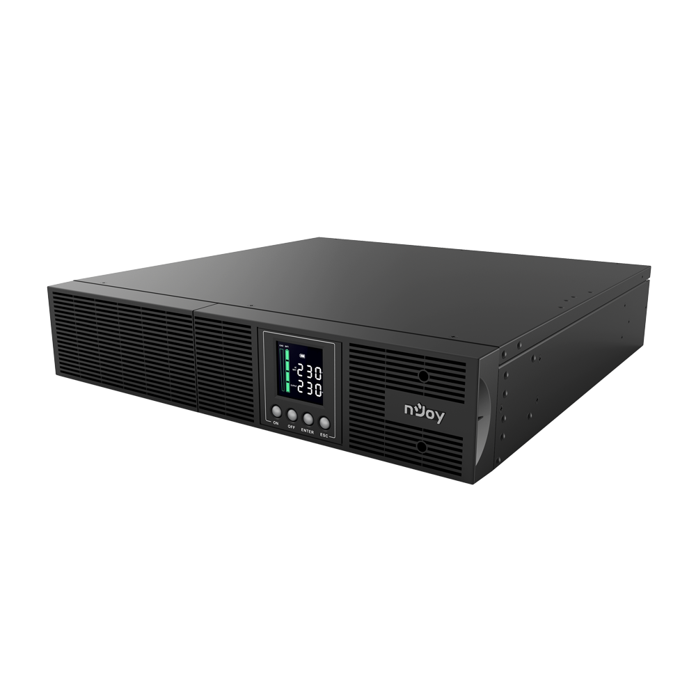 UPS Rackabil 1000VA 900W Online Dubla Conversie Smart nJoy Aster hot swap
