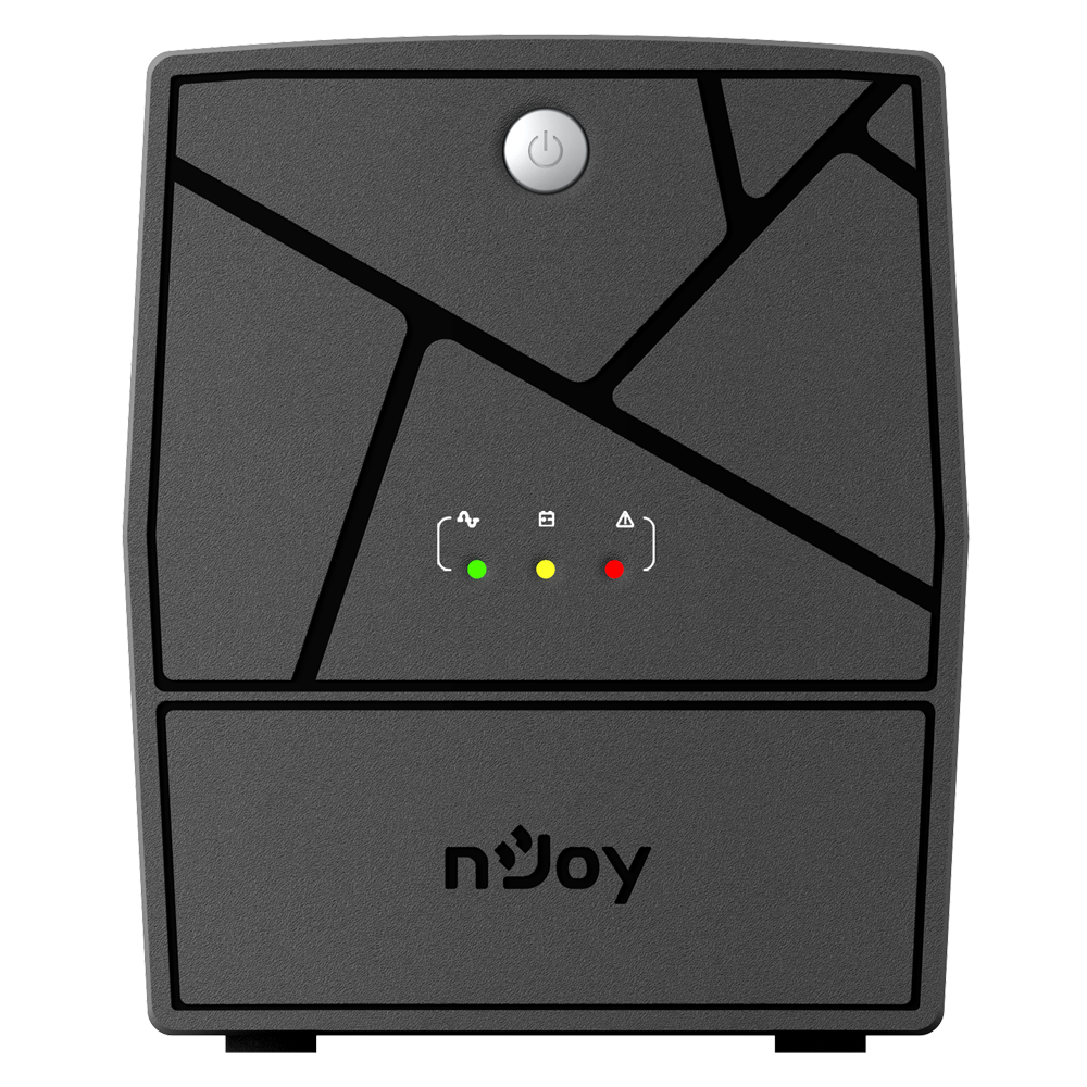 UPS 2000VA 1200W pentru sisteme supraveghere camere video CCTV fata