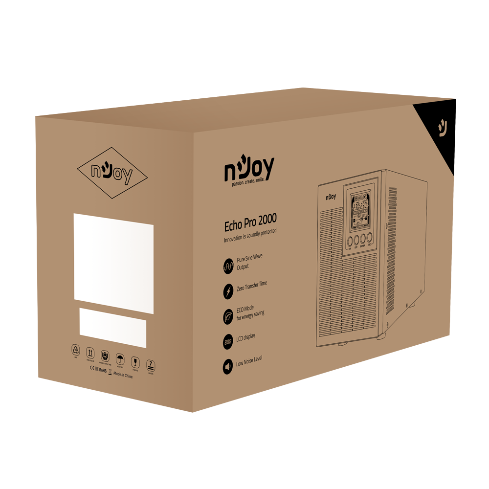 UPS 2000VA 1600W Echo cutie