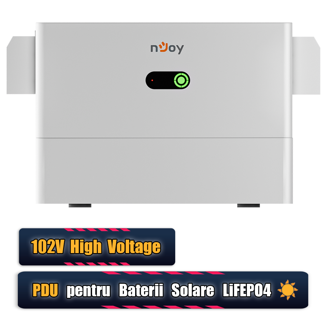 PDU High Voltage pentru Baterie Solara Modulara LiFePO4 nJoy Powerhill max. 102.4 KWh