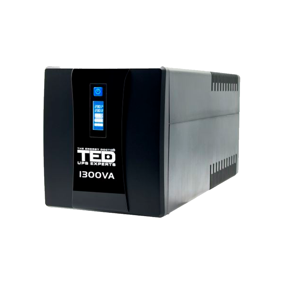 UPS 1300VA 750W Camere Supraveghere TED Electric