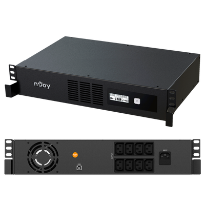 UPS Rackabil 2000VA 1200W pentru router, switch, nas Njoy Code