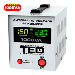 Regulator stabilizator tensiune centrala termica 1000VA 600W TED000040