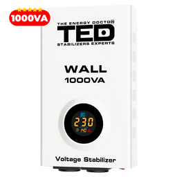 Regulator Stabilizator Tensiune Centrala Termica 1000VA 600W TED000057
