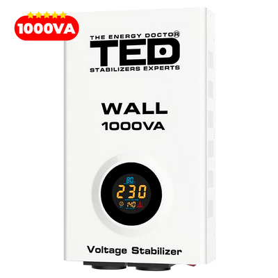 Regulator Stabilizator Tensiune Centrala Termica 1000VA 600W TED000057