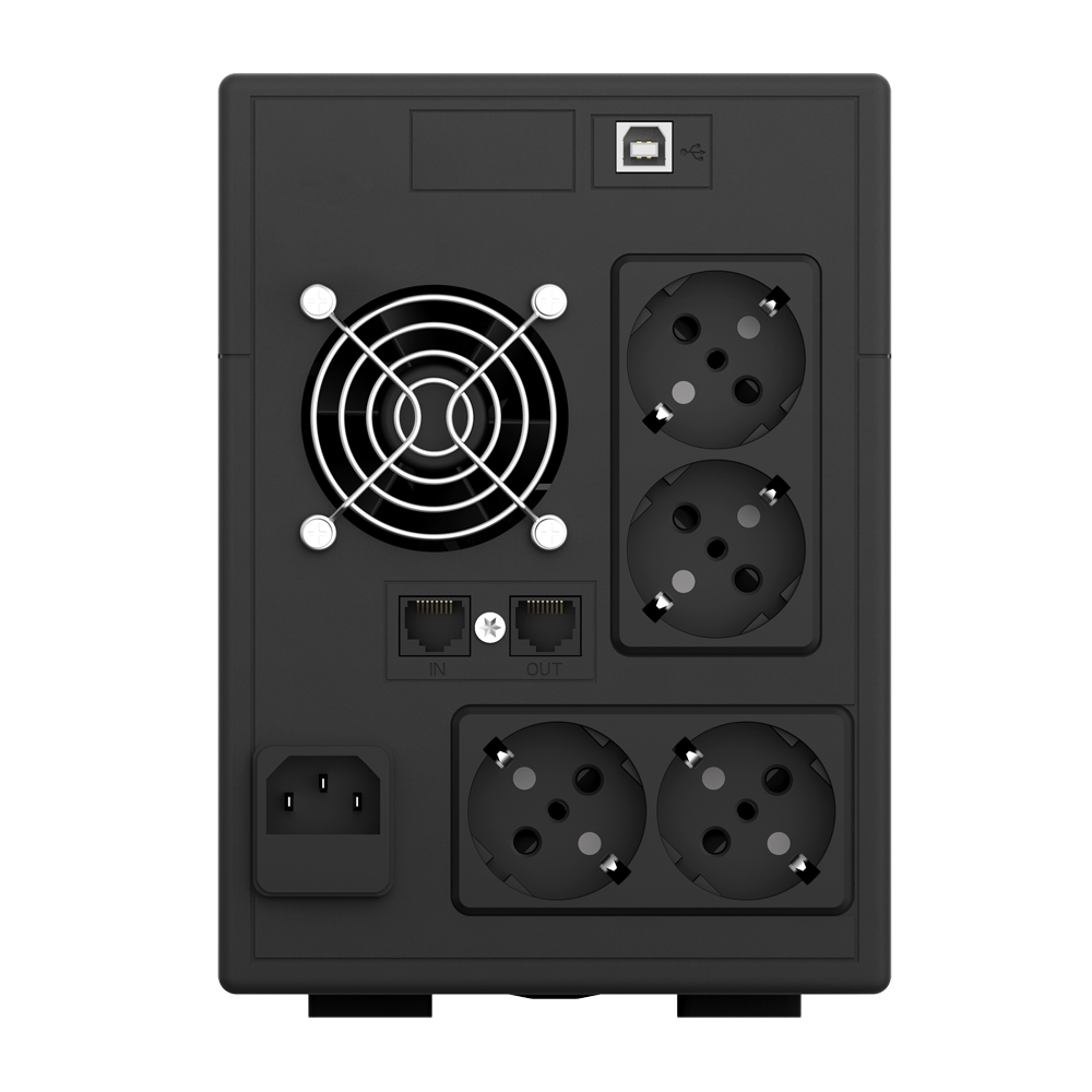 UPS 1500VA 900W spate prize schuko