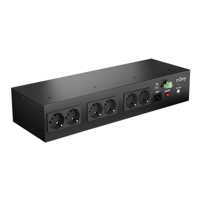 UPS Rackabil 800VA 480W pentru camere supraveghere sistem supraveghere vedere stanga