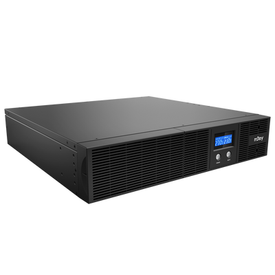 UPS Rackabil 1200VA 720W pentru severe, pc, calculatoare, gaming nJoy Argus lateral stanga