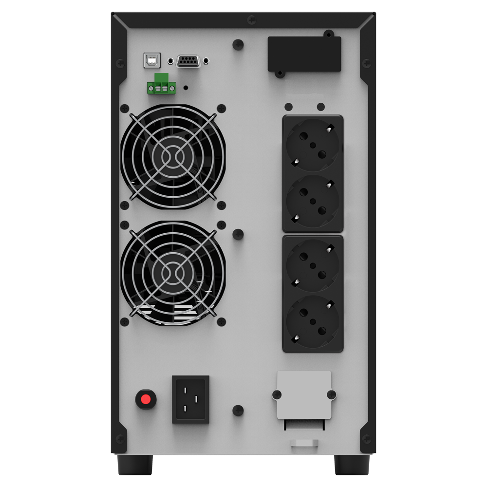 UPS 3000VA 2400W Online Sinusoida Pura Dubla Conversie prize schuko