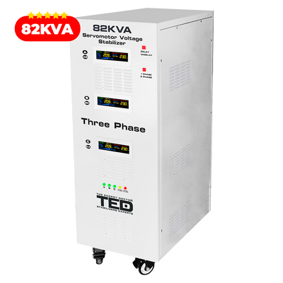 Regulator Stabilizator Tensiune Servomotor Trifazat 82KVA 64kW TED Electric TED000224