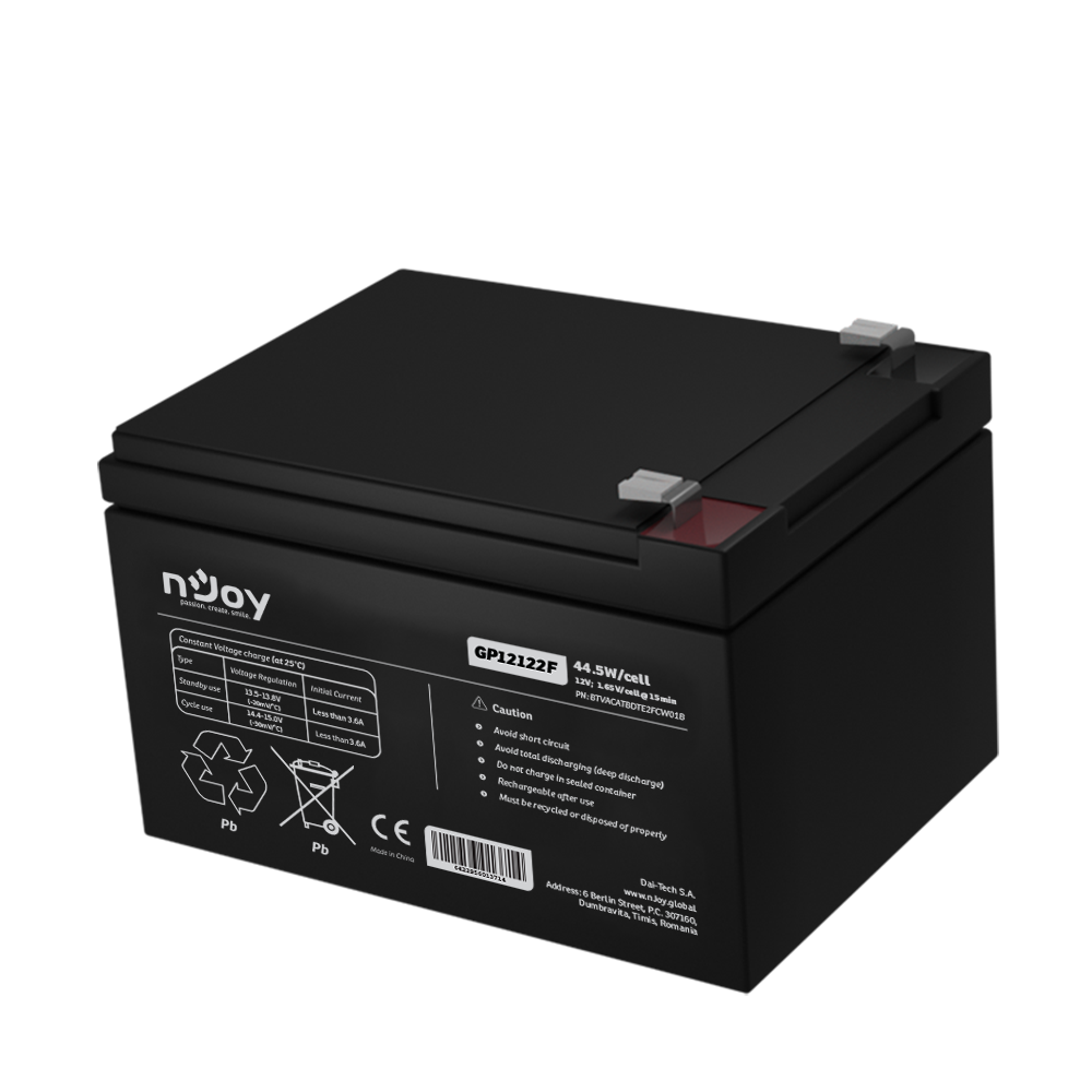 Acumulator UPS 12V 12Ah nJoy GP12122F