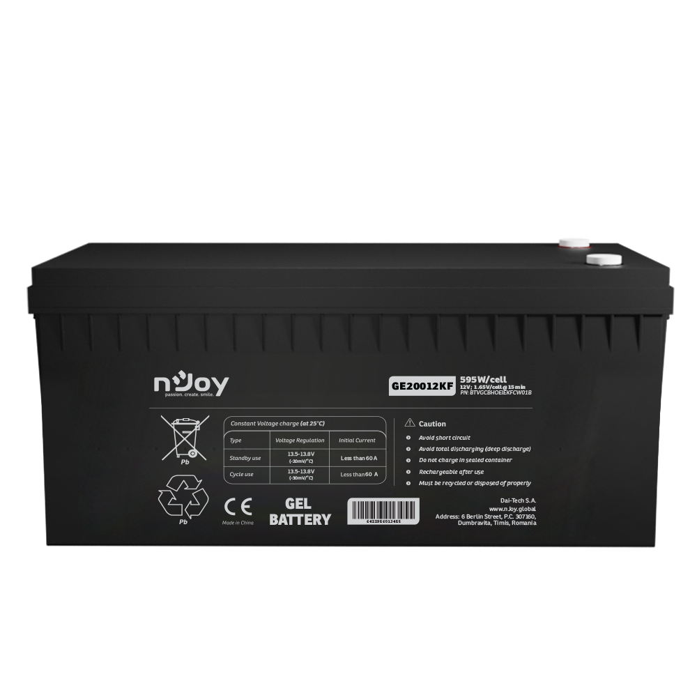 Acumulator 12V 200Ah nJoy GE20012KF