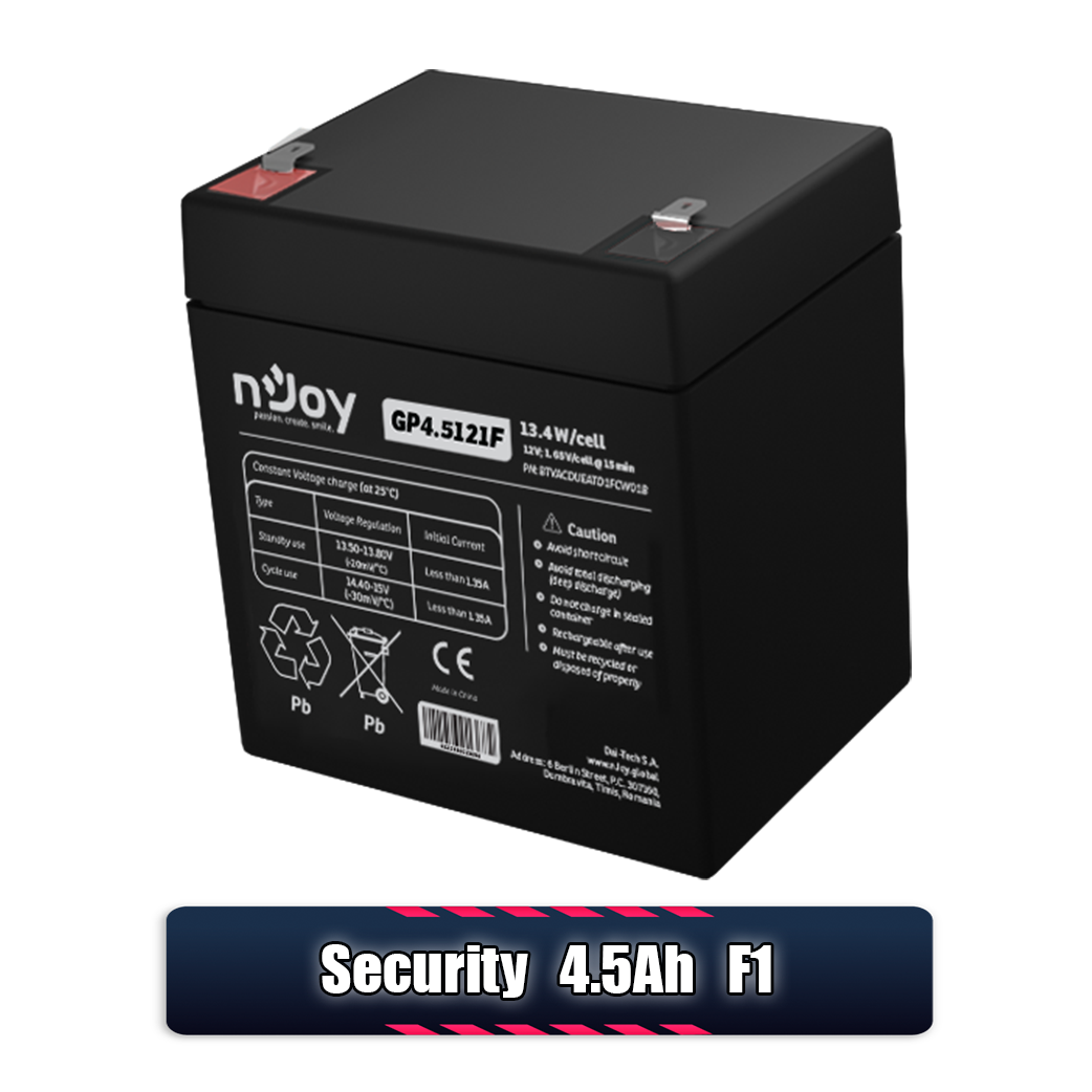 Baterie / Acumulator 12V 4.5Ah 5Ah Alarma Casa