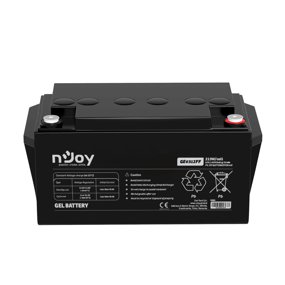 Acumulator 12V 65Ah nJoy