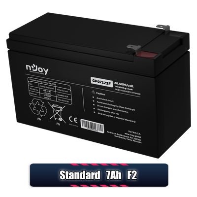 Acumulator 12V 7Ah nJoy GP07122F