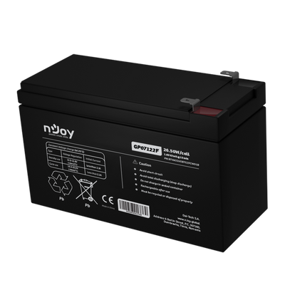 Acumulator 12V 7Ah nJoy GP07122F AGM VRLA