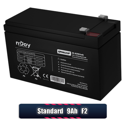 Acumulator 12V 9Ah nJoy GP09122F