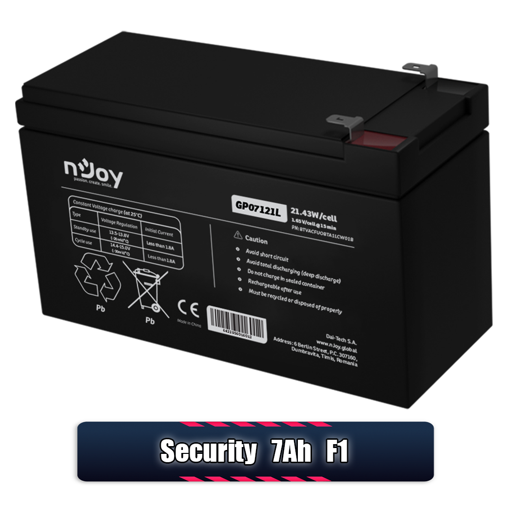 Acumulator 12V 7Ah nJoy