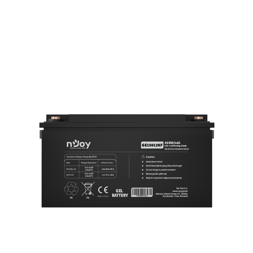 Acumulator 12V 150Ah nJoy 