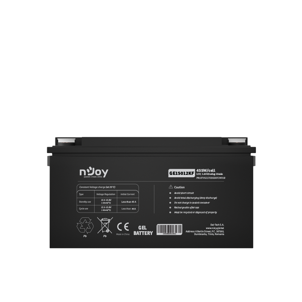 Acumulator 12V 150Ah GEL Deep Cycle