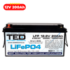 Baterie LiFePO4 12V 200Ah - Acumulator BMS, Bluetooth TED Electric TED007421