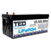 Baterie LiFePO4 12V 300Ah - Acumulator BMS, Bluetooth TED Electric TED007438
