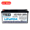 Baterie LiFePO4 24V 100Ah - Acumulator BMS, Bluetooth TED Electric TED007445