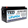 Baterie LiFePO4 24V 100Ah - Acumulator BMS, Bluetooth TED Electric TED007445