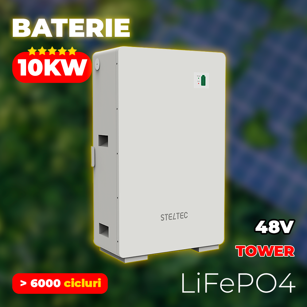 Baterie LiFePO4 Solara Steltec 10.24kW / 10kW Flex L3 10kW STE-BSW-10240