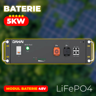 Baterie Litiu LiFePO4 Solara Dahai 5.12kW 5kW 48V