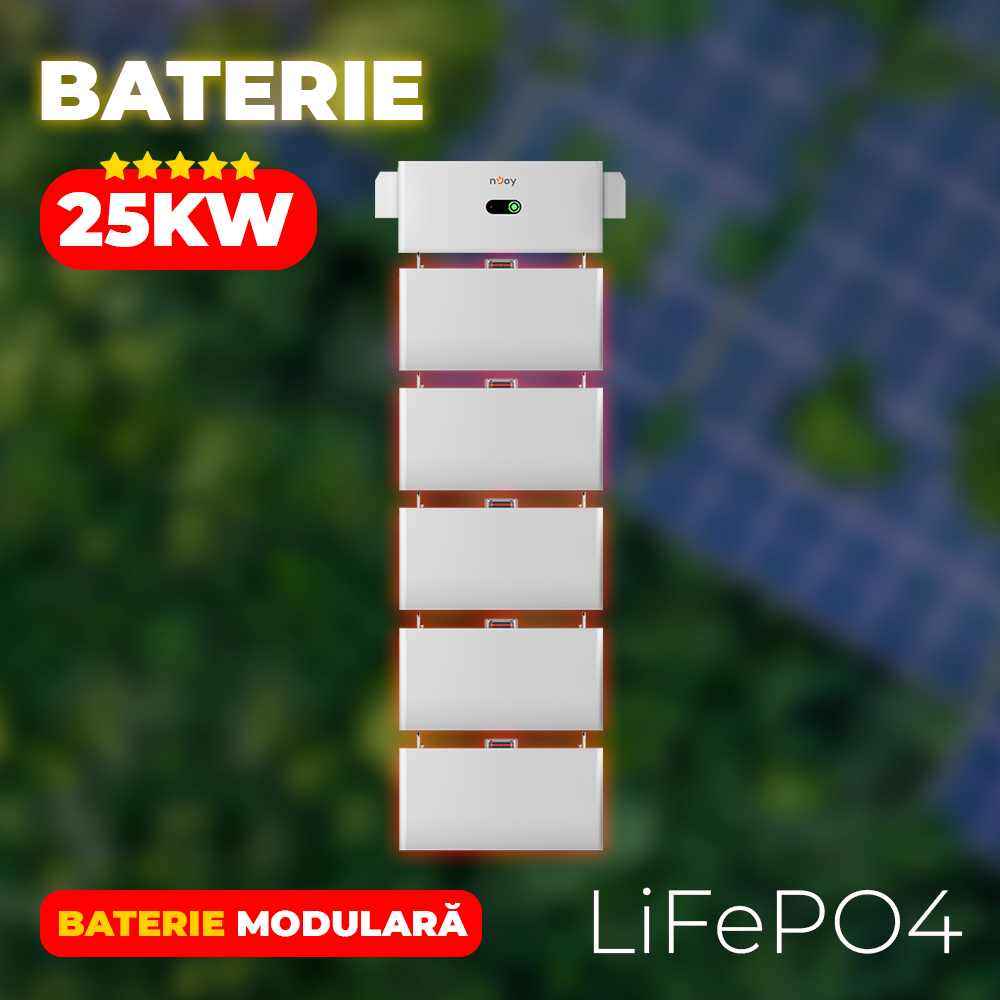 Baterie Solara LiFePO4 25kW
