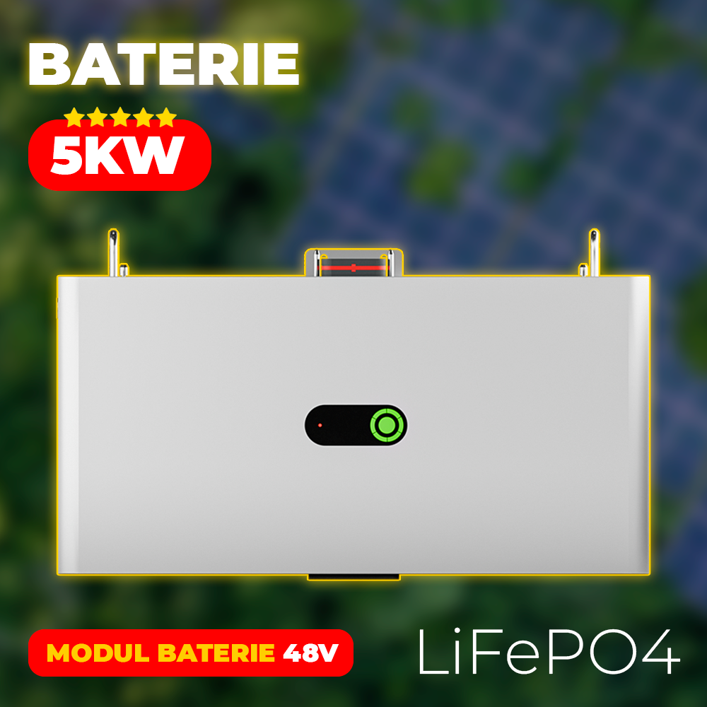 Baterie solara LiFePO4 48V nJoy Powerhill 5kW