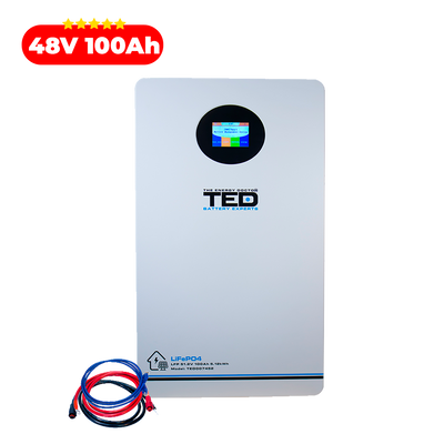 Baterie LiFePO4 48V 100Ah 5.12kW - Acumulator BMS, Bluetooth TED Electric TED007452