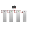 Baterii solare nJoy Powerhill LifePO4 in paralel
