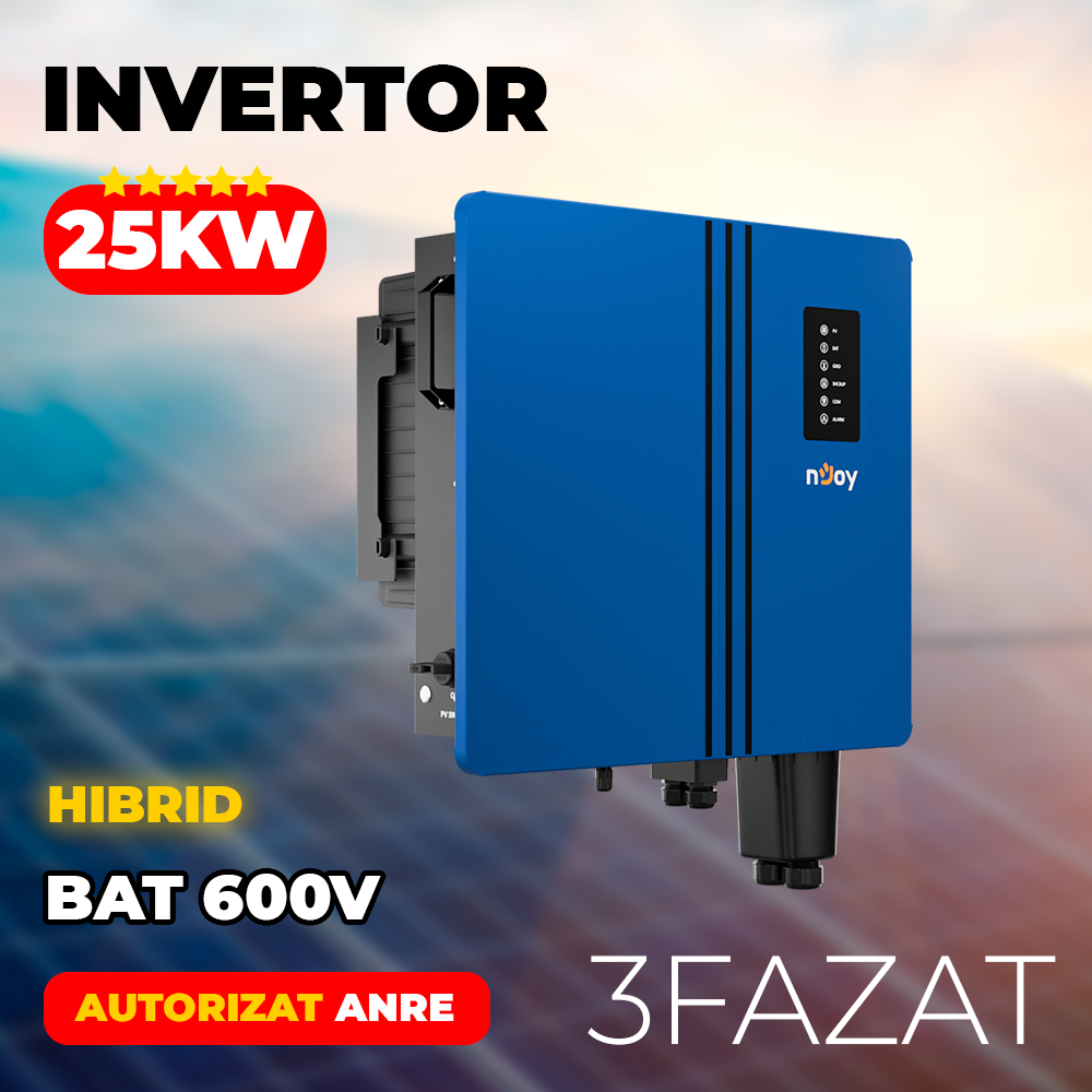 Invertor solar 25kW Trifazat nJoy Ascet 25kW