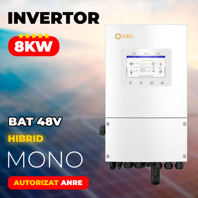 Invertor Solar Hibrid Solis S6-EH1P8K-L-PLUS 8kW Monofazat