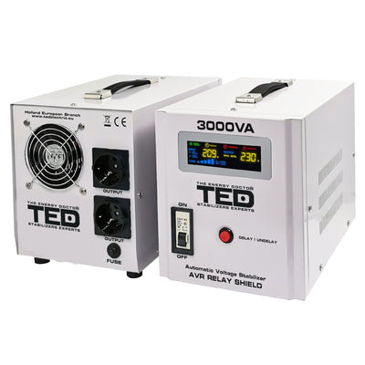 Stabilizator Tensiune 3000VA 1800W TED Electric RT AVR