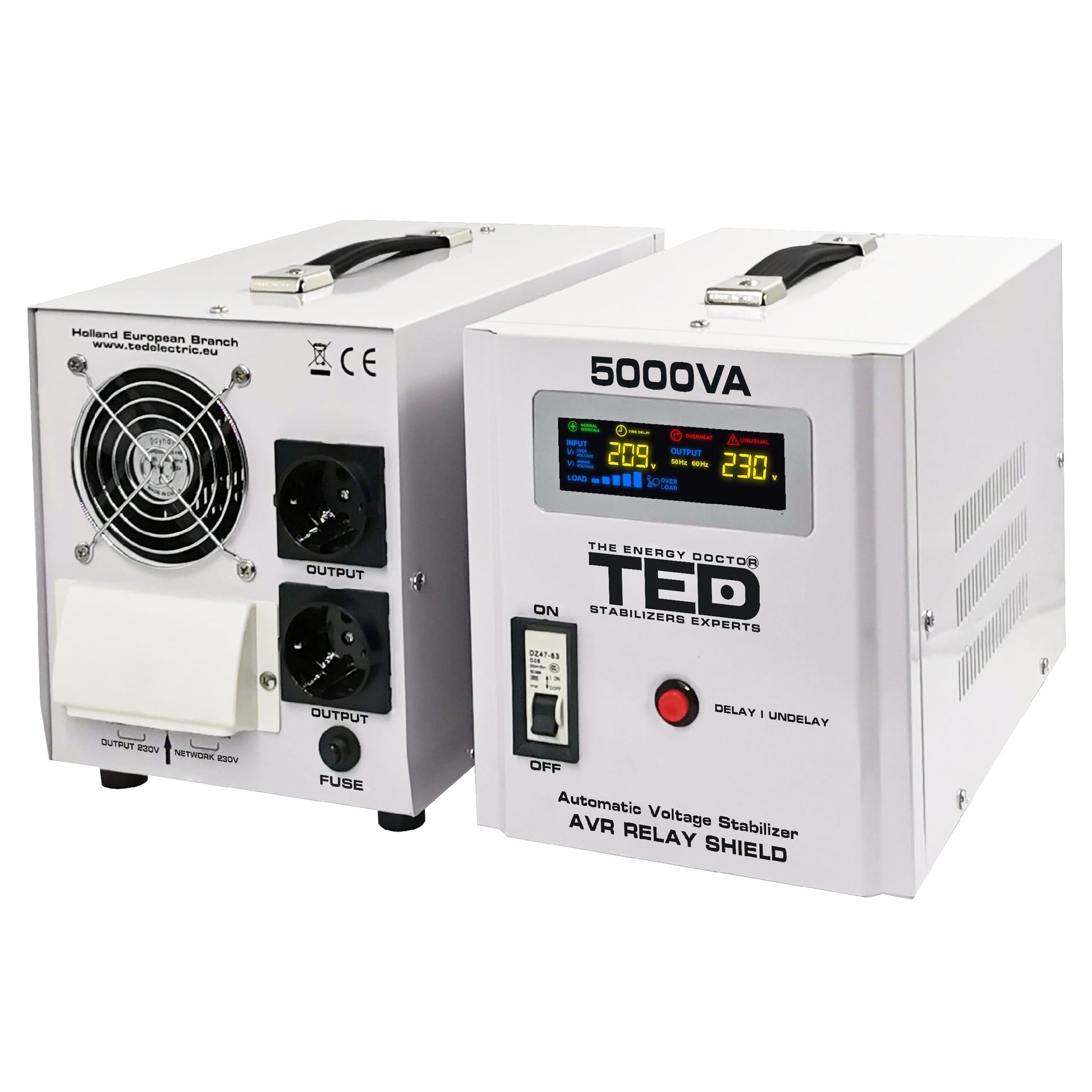 Stabilizator Tensiune 5000VA 3000W Regulator TED Electric 