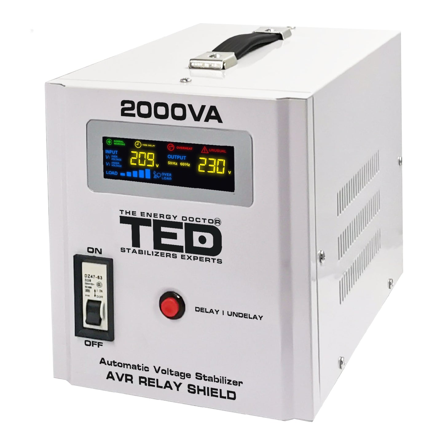 Stabilizator Tensiune Centrala Termica 2000VA 1200W TED000125