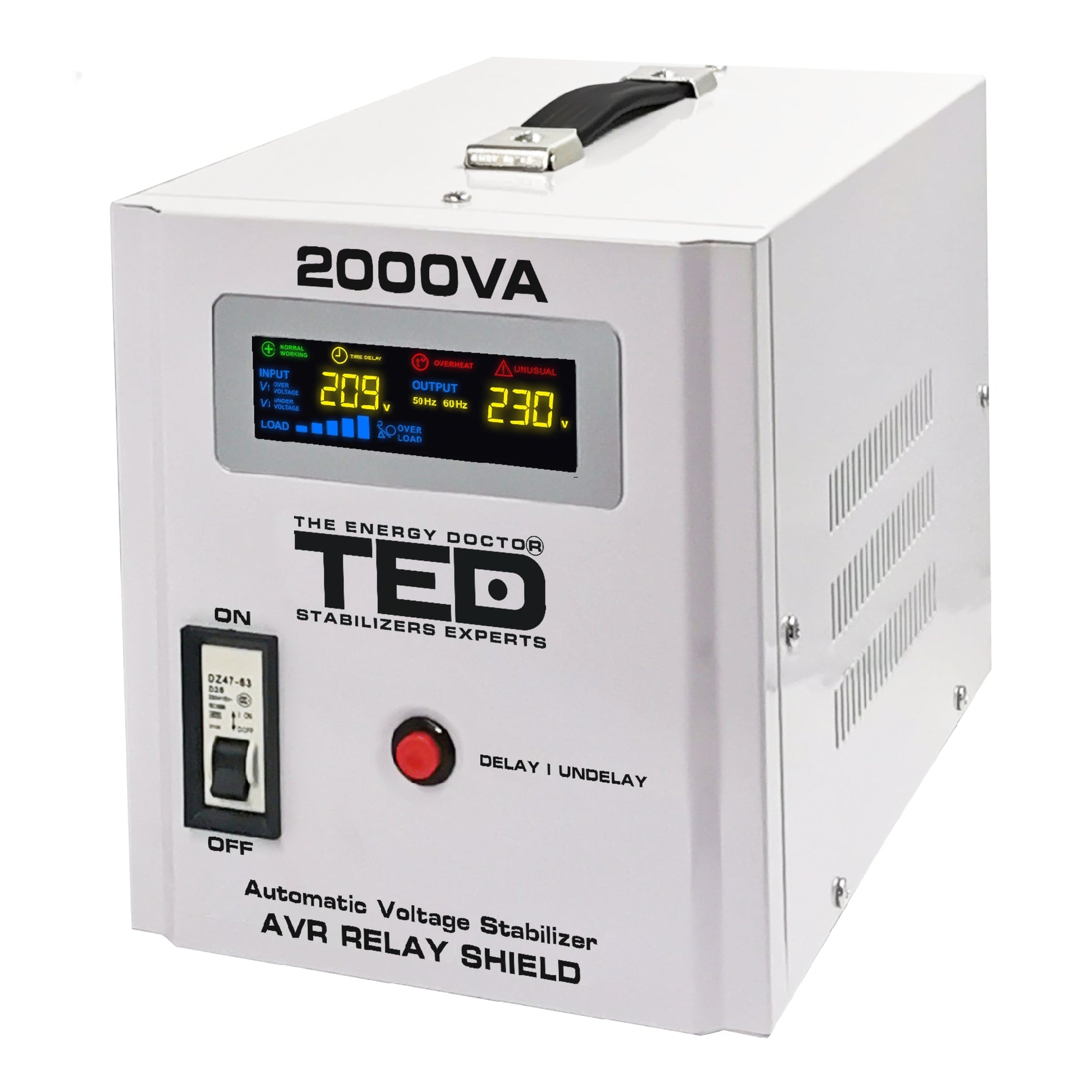 Stabilizator Tensiune Centrala Termica 2000VA 1200W TED000125