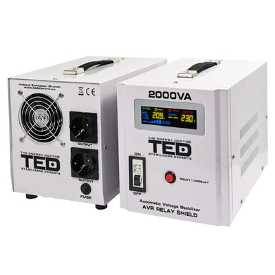 Stabilizator Tensiune Centrala Termica 2000VA 1200W TED Electric TED000125