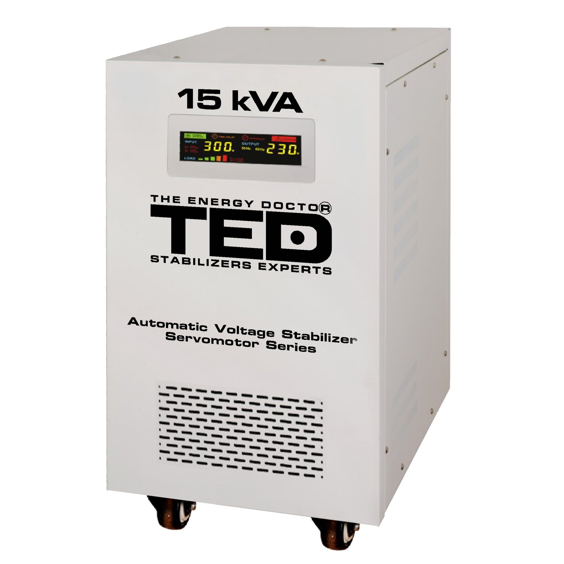 Stabilizator tensiune monofazic servomotor 15KVA 12kW TED 000095