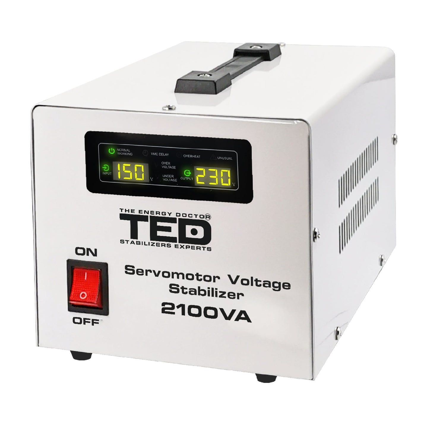 Stabilizator tensiune servomotor centrala termica 2100VA 1200W TED00132