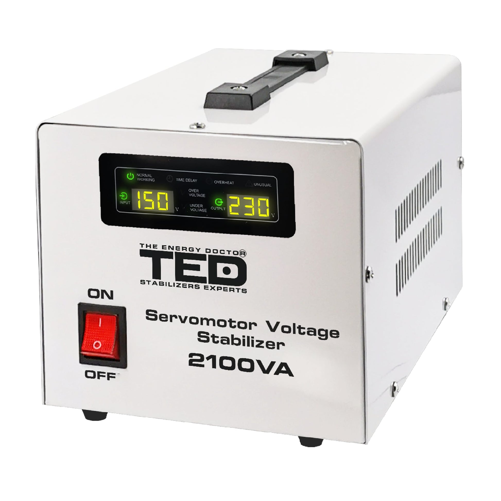 Stabilizator tensiune servomotor centrala termica 2100VA 1200W TED00132