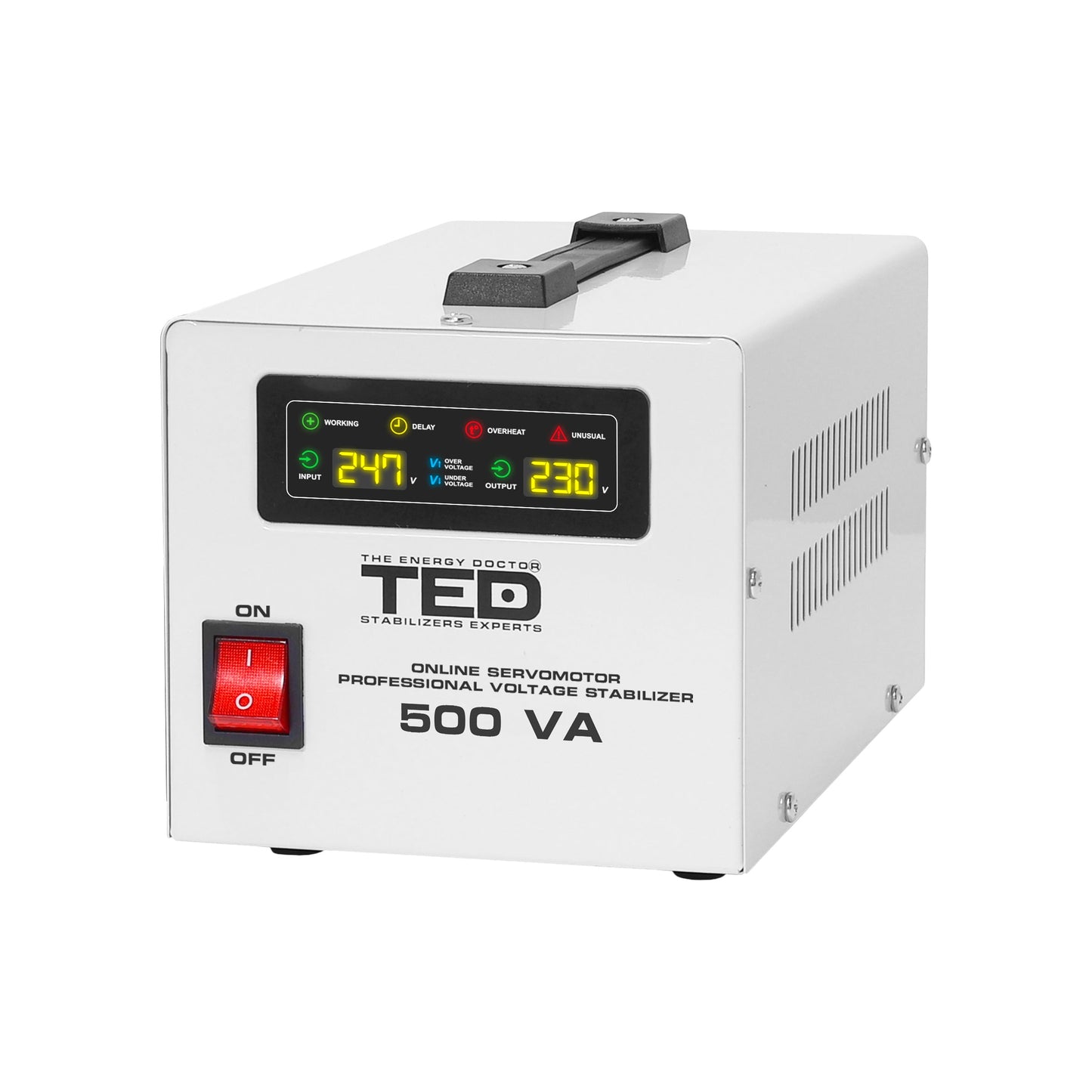 Stabilizator Tensiune servomotor centrala termica 500VA 300W TED00468