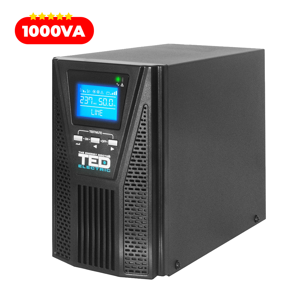 UPS 1000VA 900W TED Electric