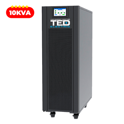 UPS 10KVA 10kW 400V Trifazat Online Dubla Conversie TED Electric TED004024