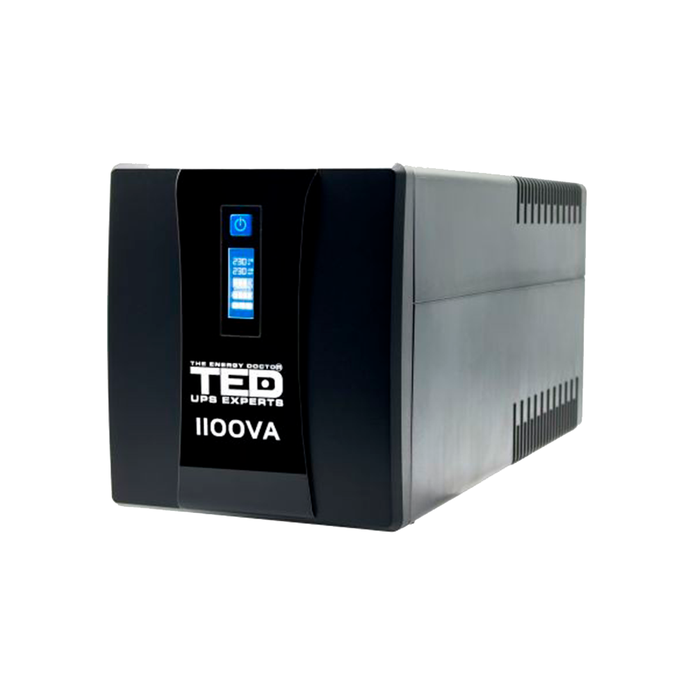 UPS 1100VA 600W Line Interactive PC Calculator TED Electric