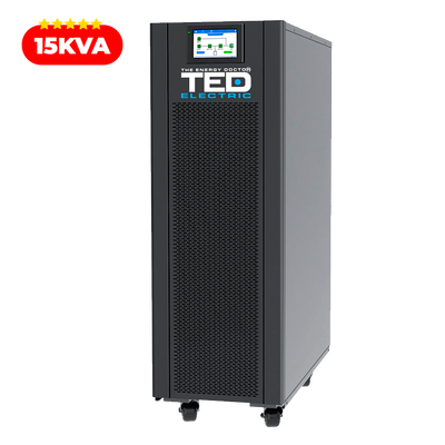 UPS 15KVA 15kW 400V Trifazat Online Dubla Conversie TED Electric TED004246