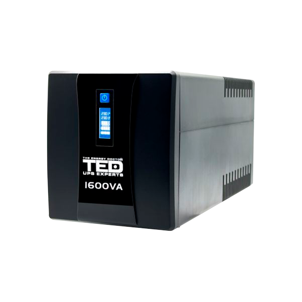 UPS 1600VA 900W Camere Supraveghere Line Interactive TED Electric